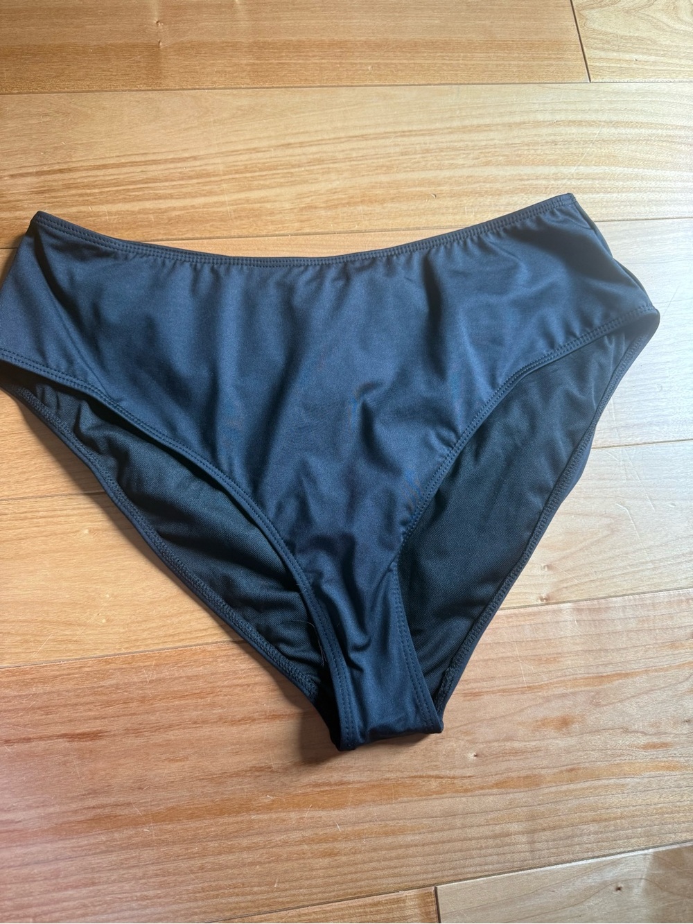 Women’s Classic Black High-Cut Bikini Bottom